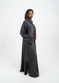 'Isrra' Lace Detailed Abaya