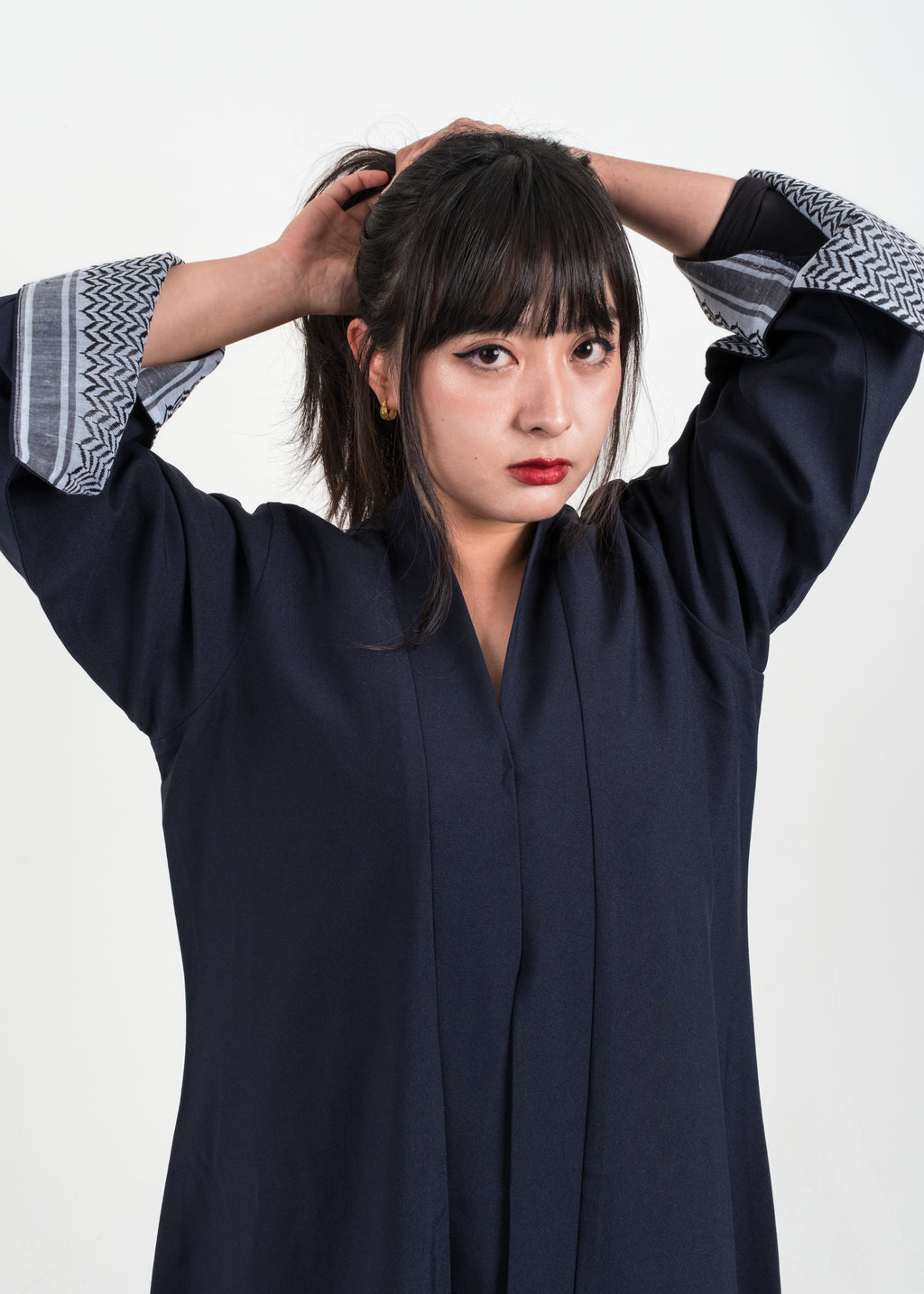 'Jana' Open Palestine reversible Sleeve Abaya